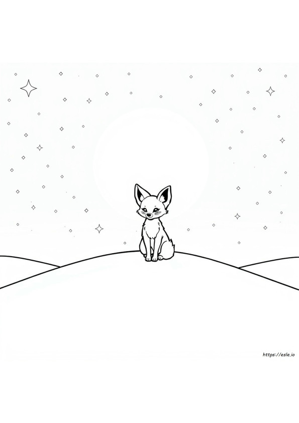 Kolorowanka Fennekin