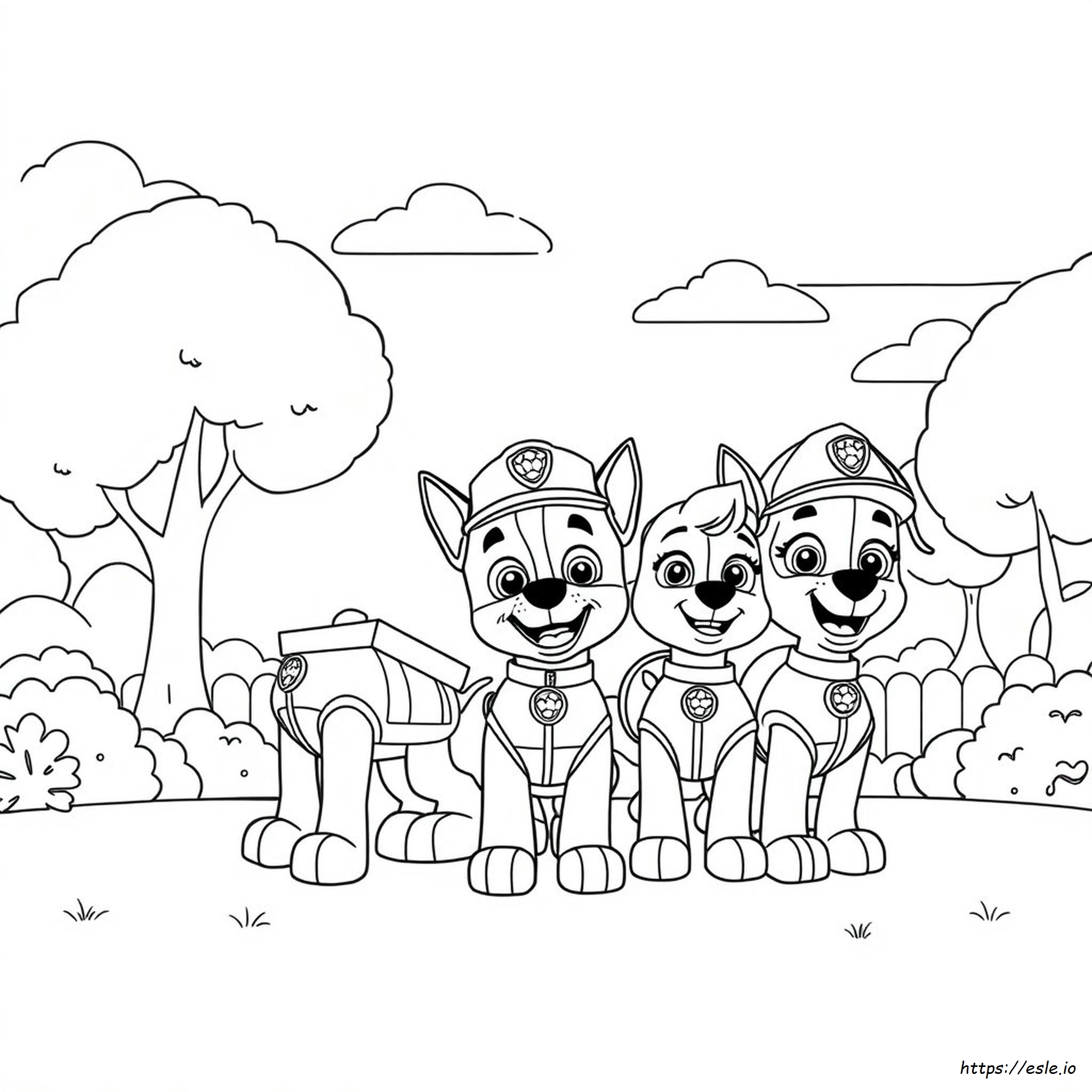 Paw Patrol Disegni Da Colorare Pdf