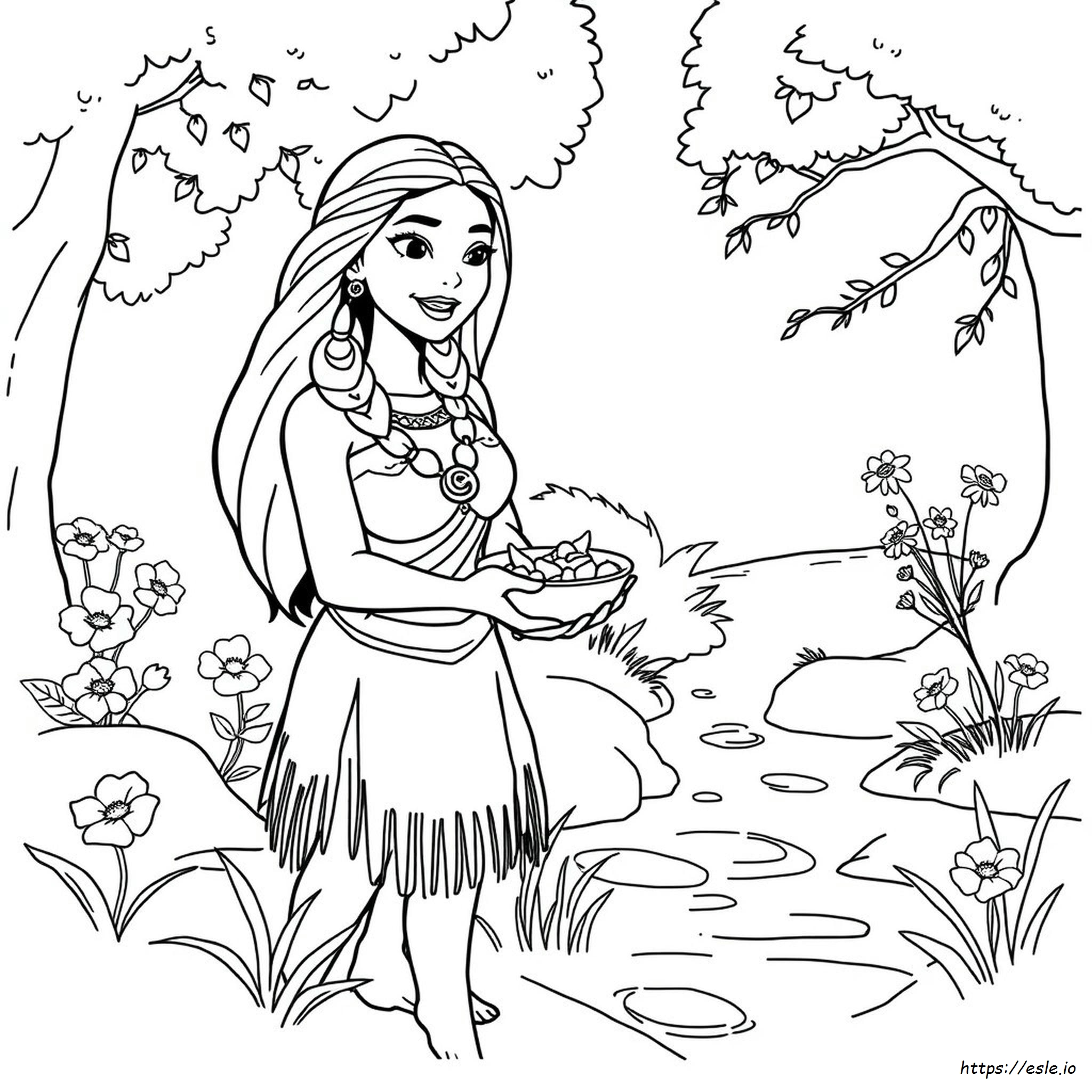 Pocahontas Coloring Pictures