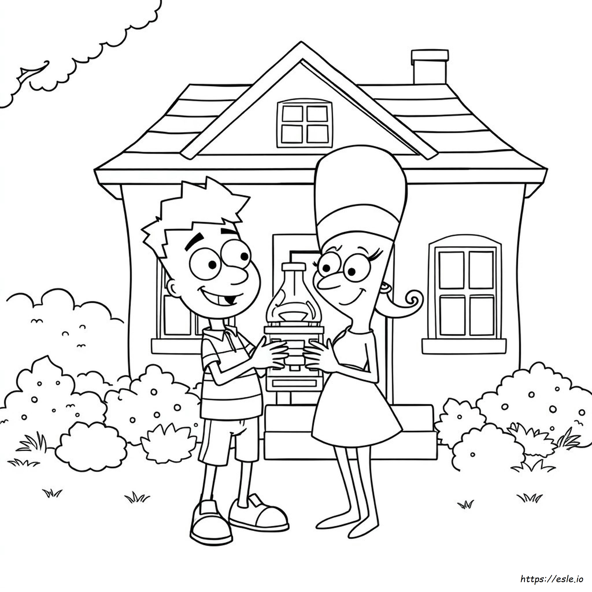 Phineas E Ferb Da Colorare E Stampare