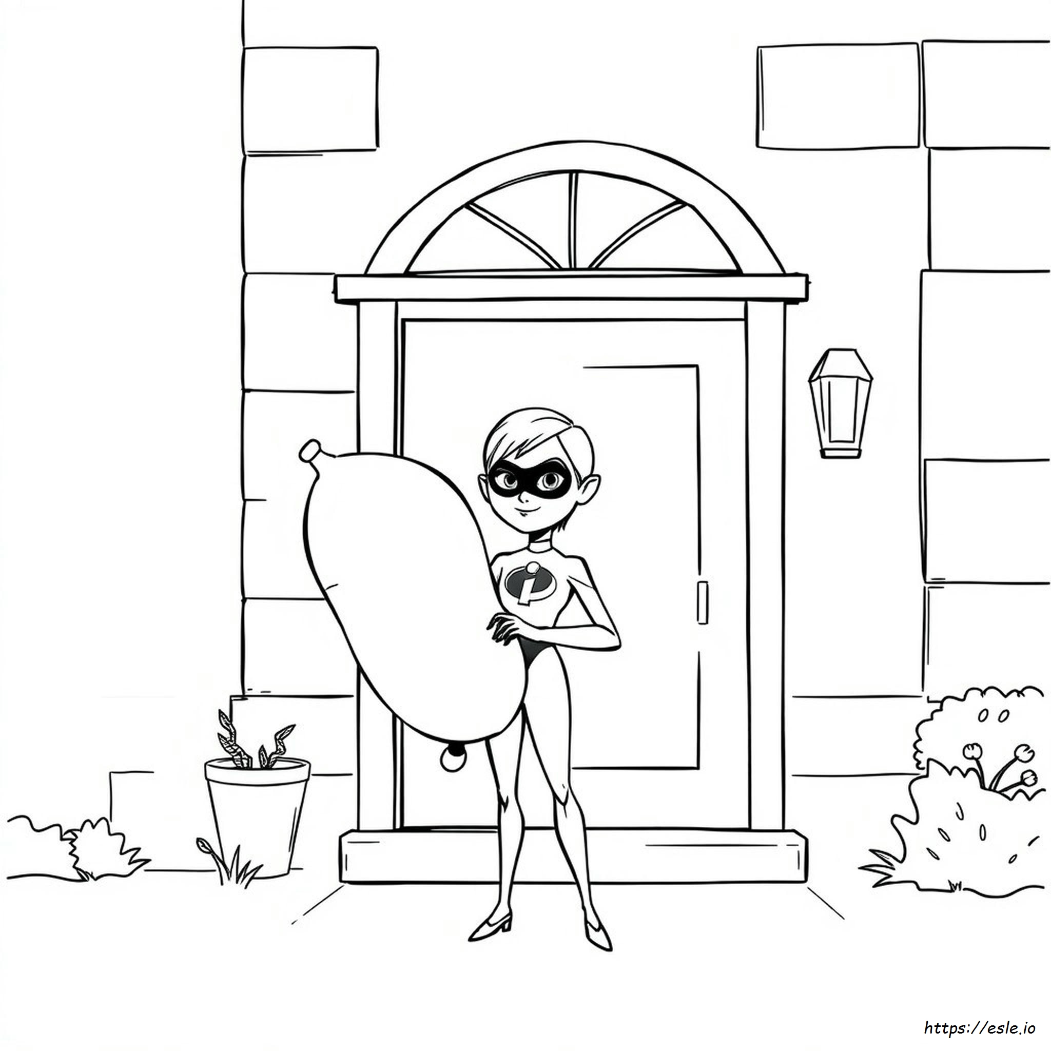 Envy Inside Out 2 Coloring Page
