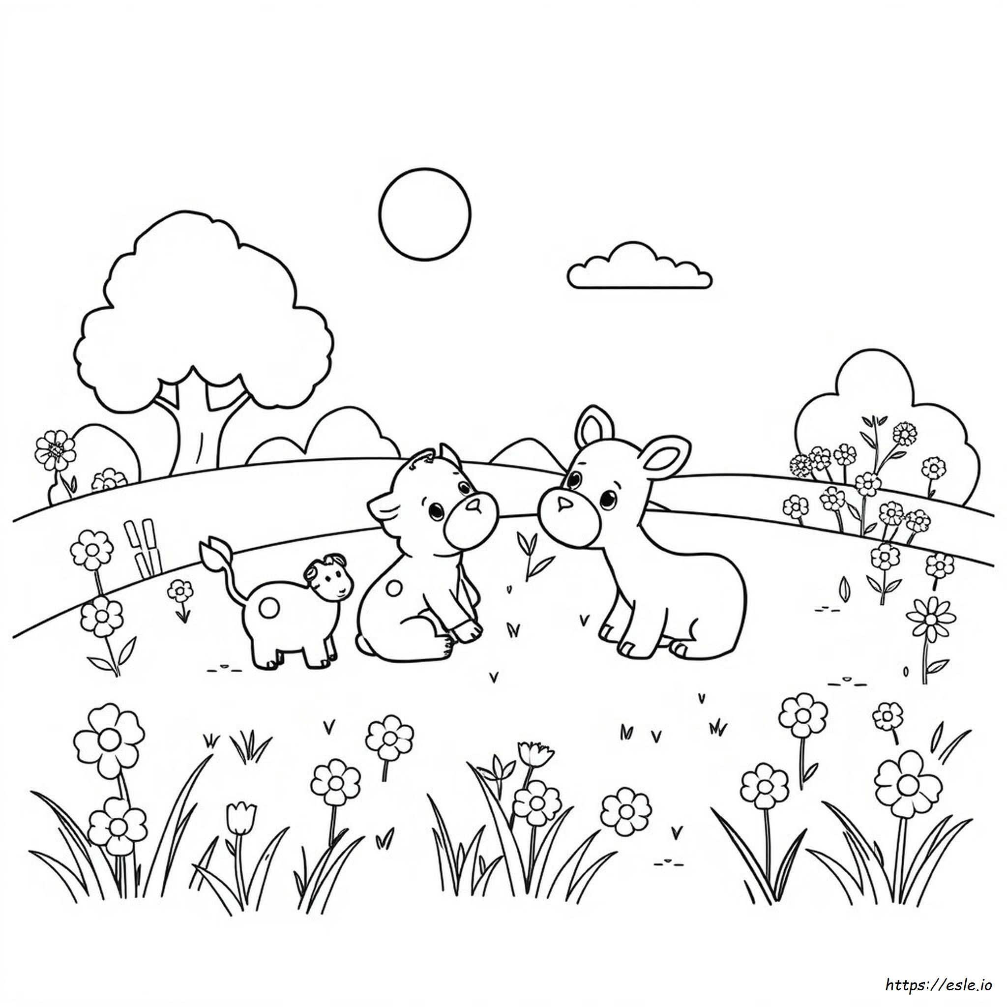 Coloring Page For First Grade