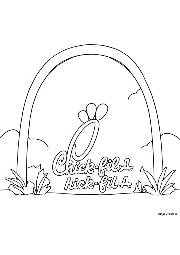 Chick Fil A Gambar Mewarnai