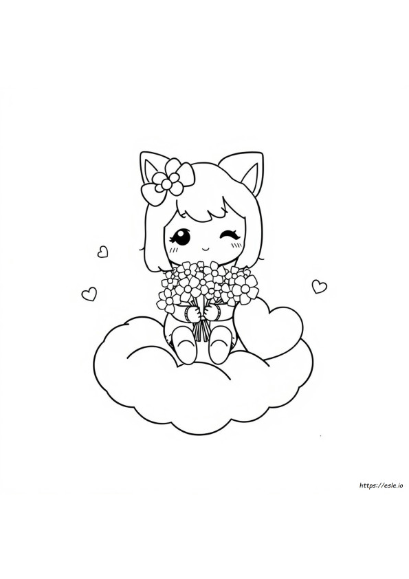 Libro De Colorear De Kuromi Kawaii