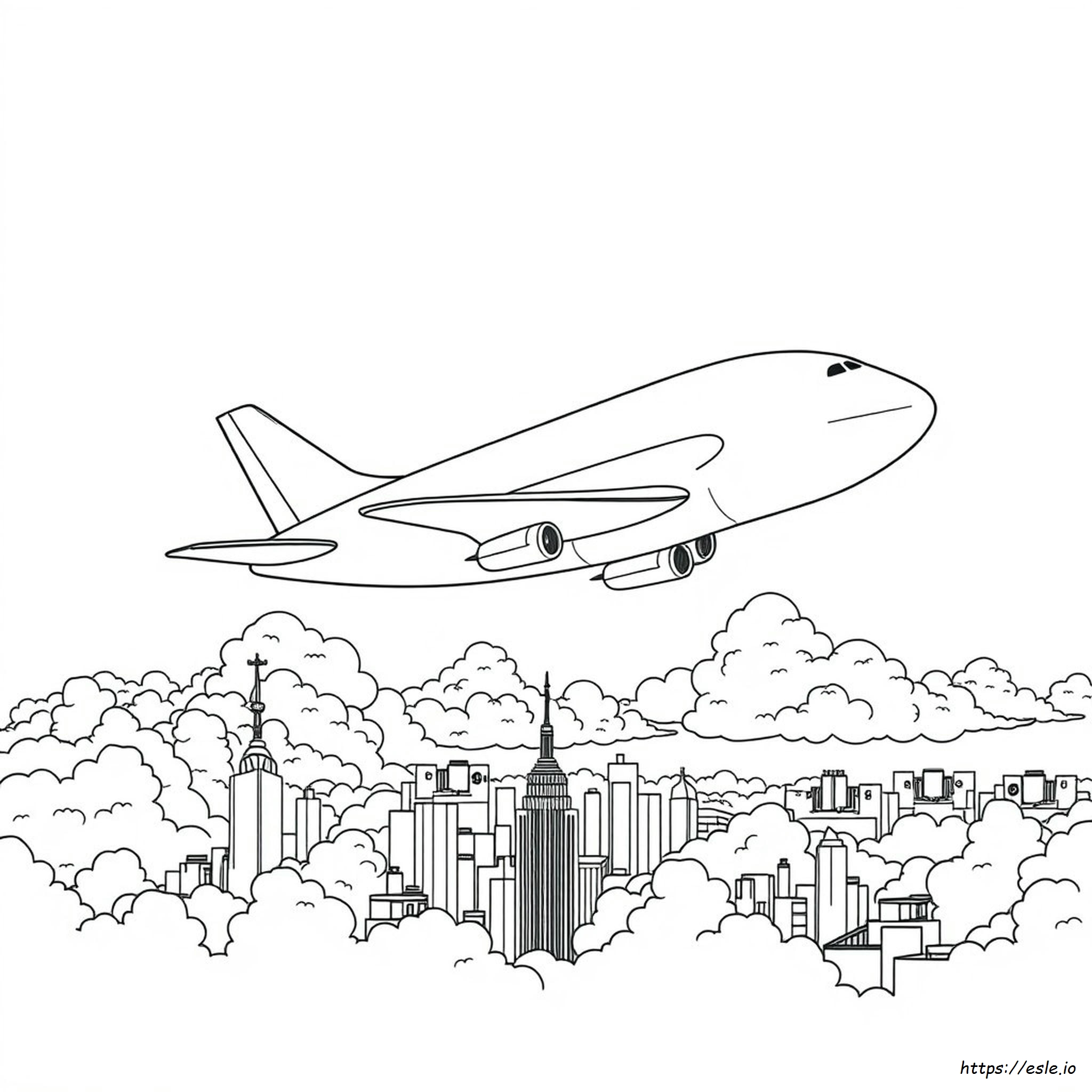 Airbus Beluga Coloring Pages