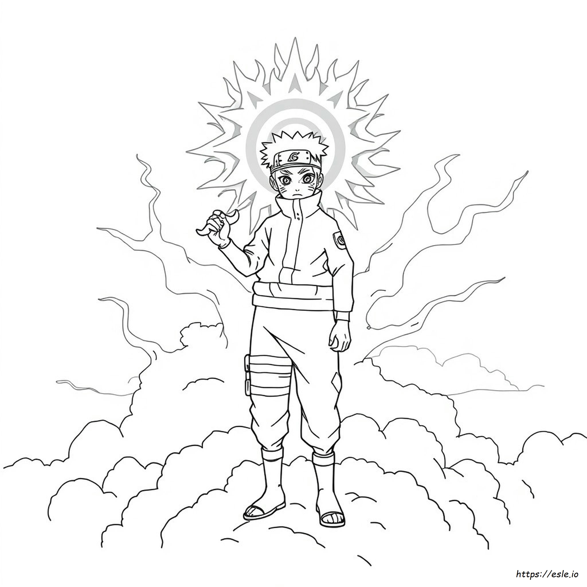 Naruto Sage Of Six Paths Coloring Pages