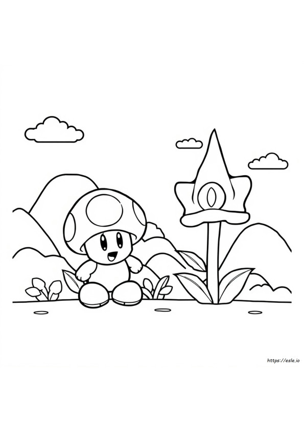 Dapat Dicetak Gratis Super Mario Power Ups Gambar Mewarnai