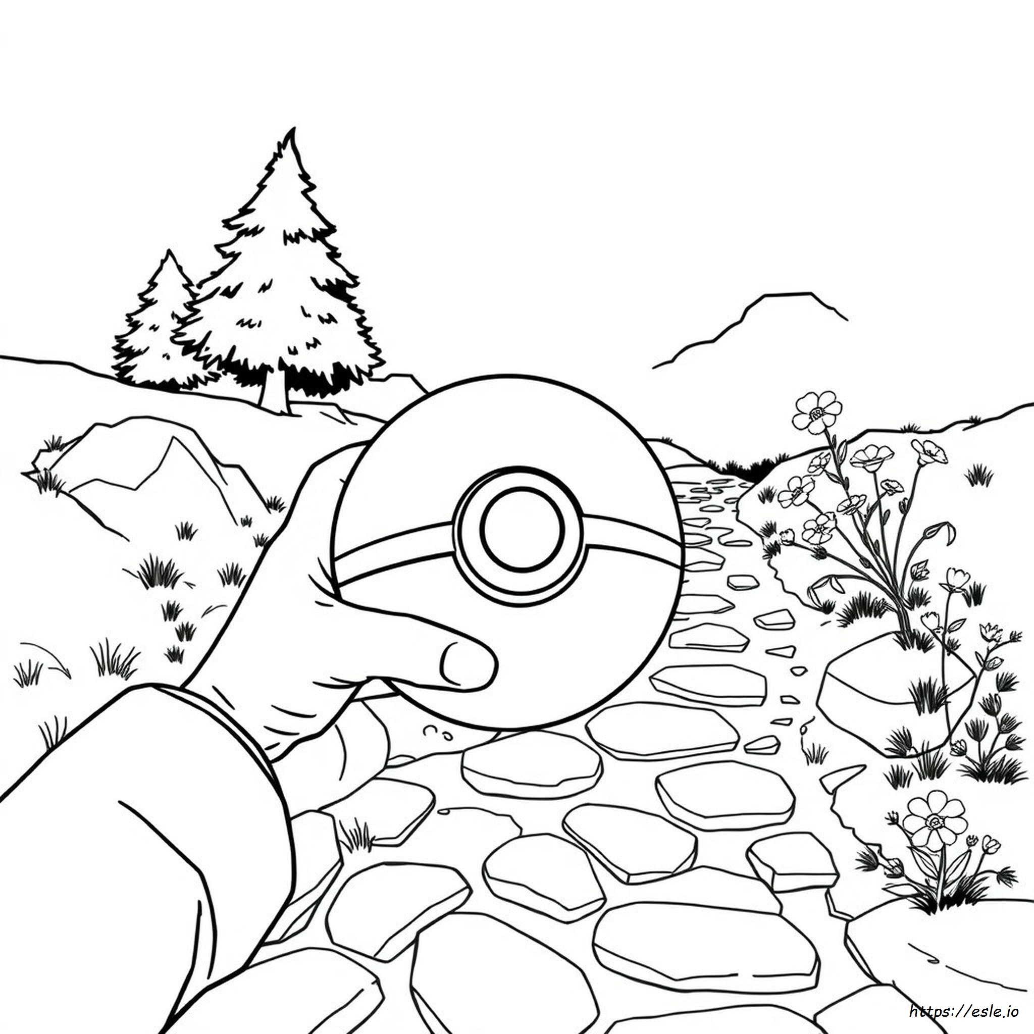Pokeball Da Colorare