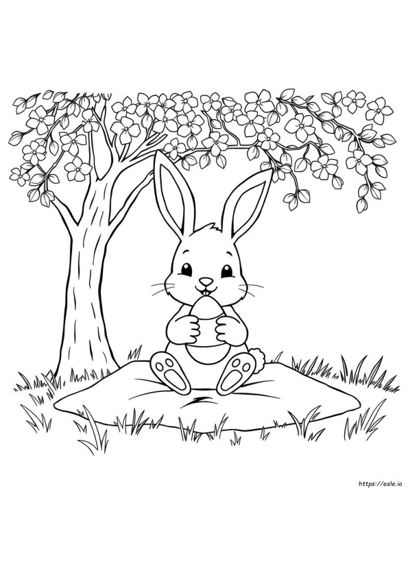 Cute April Coloring Pages
