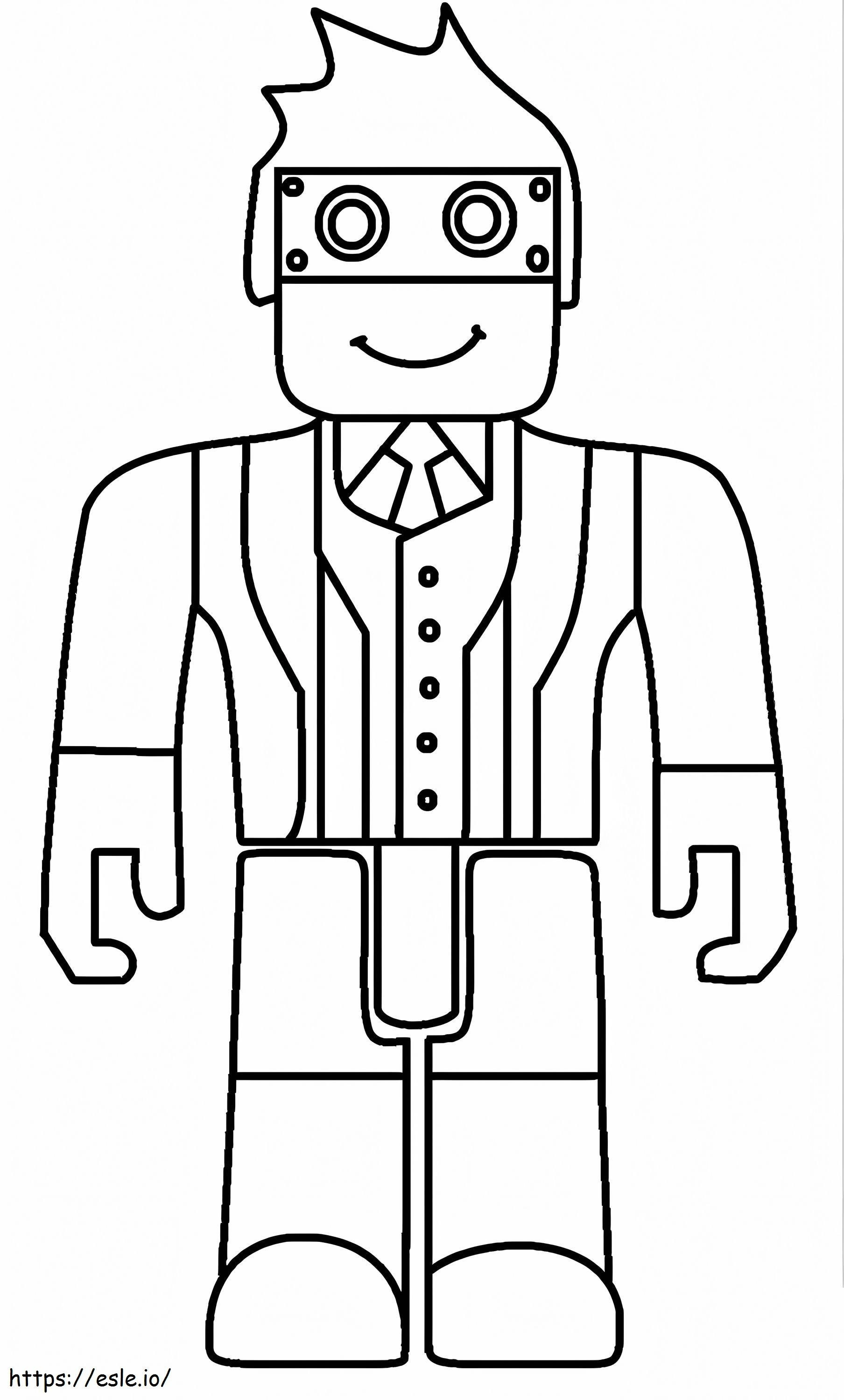 Free Printable Roblox coloring page