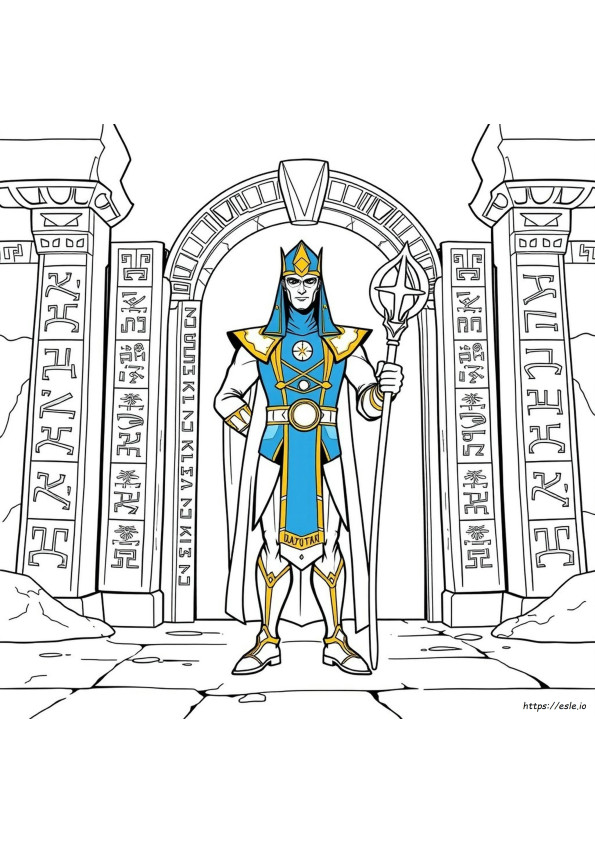 Dr Fate Színező