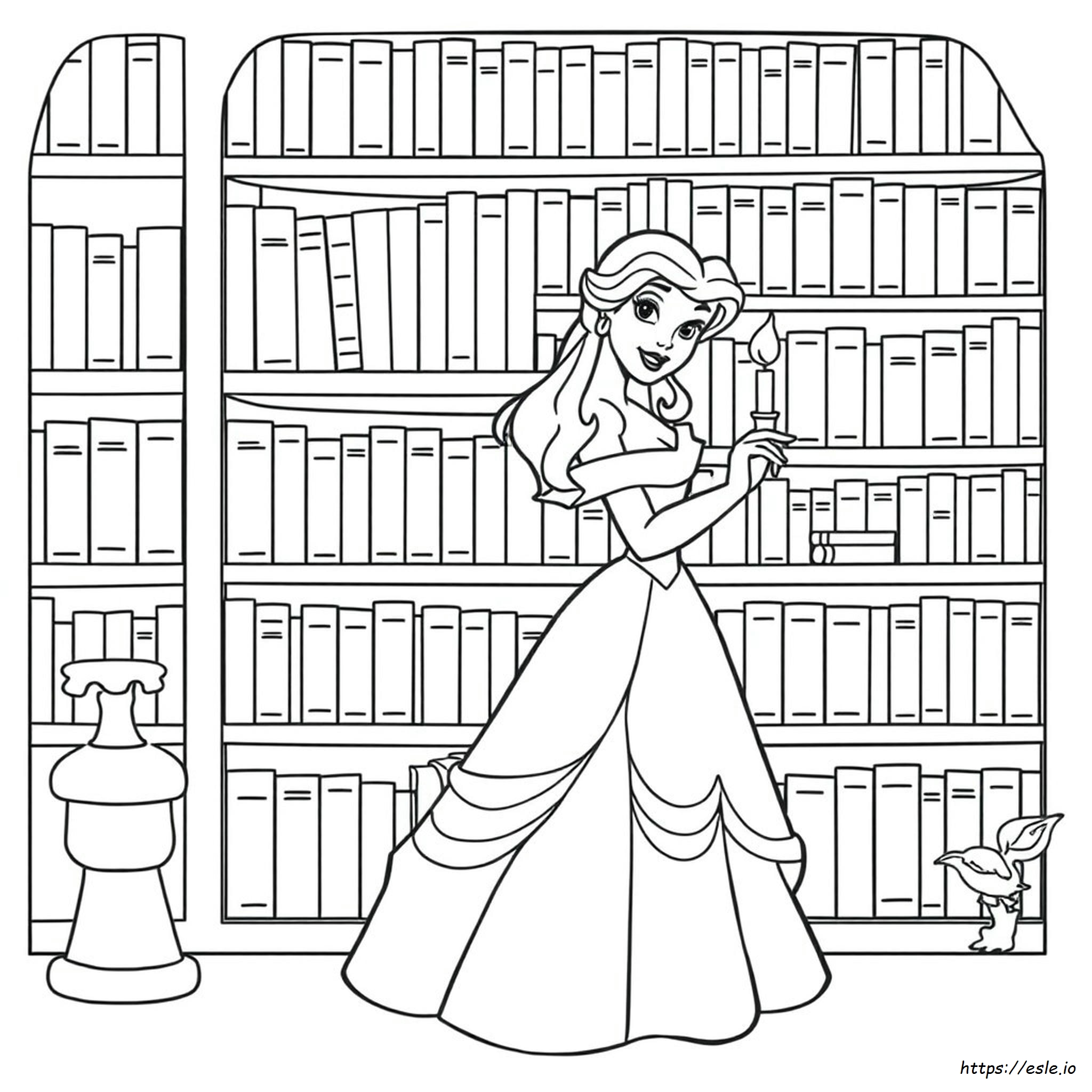Belle Principessa Disney Da Colorare