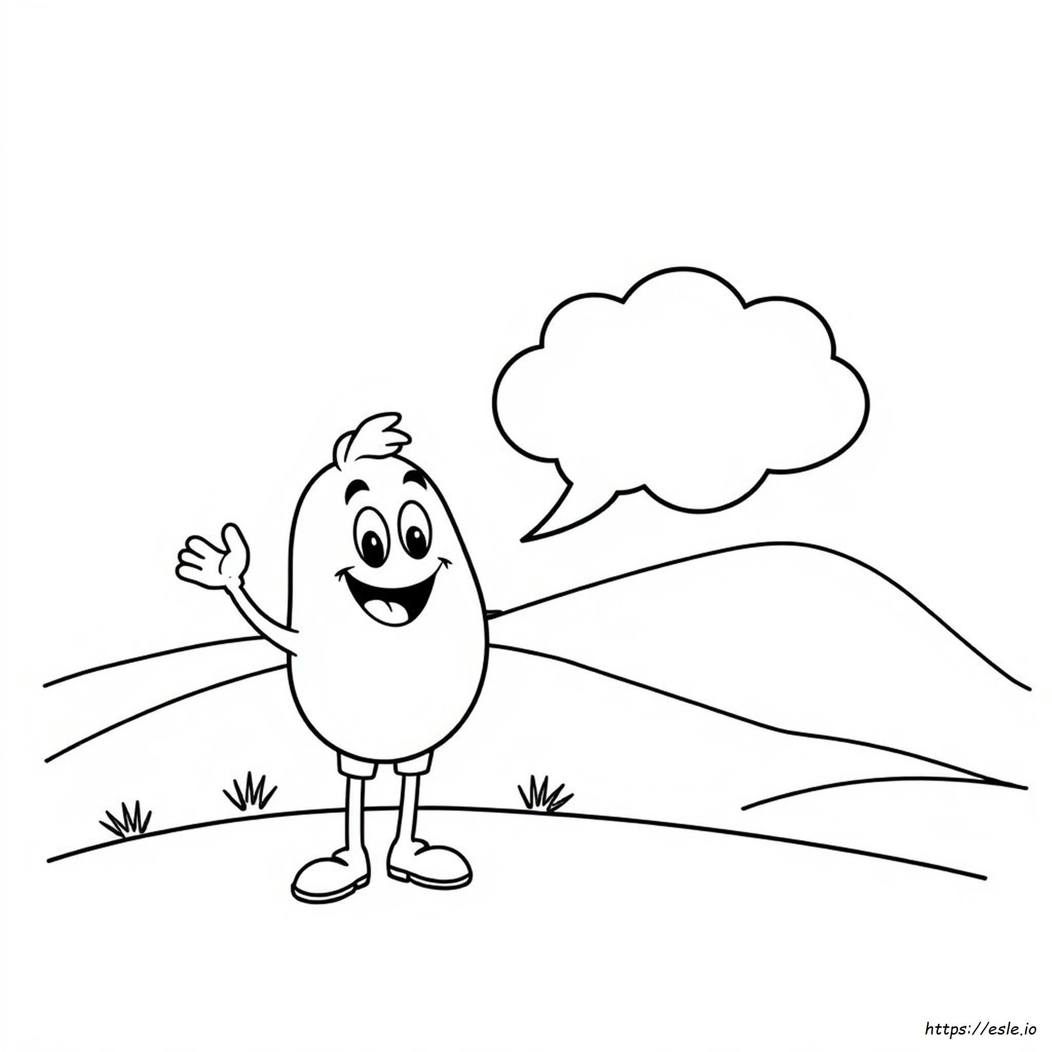 Coloring Cartoon Outline