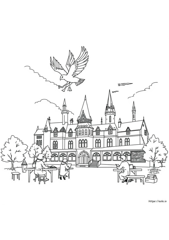 Harry Potter Gambar Mewarnai Untuk Dewasa Dapat Dicetak
