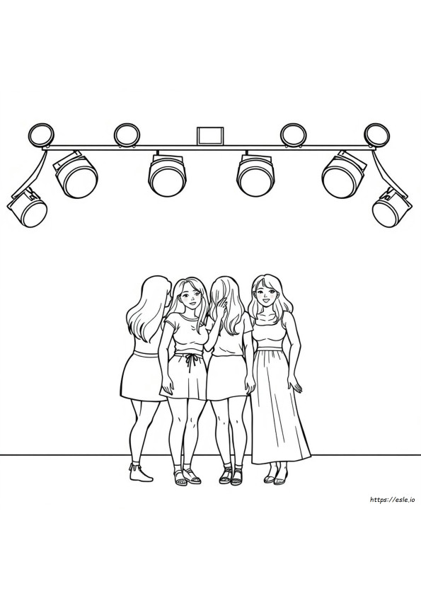 Blackpink Kleurplaten