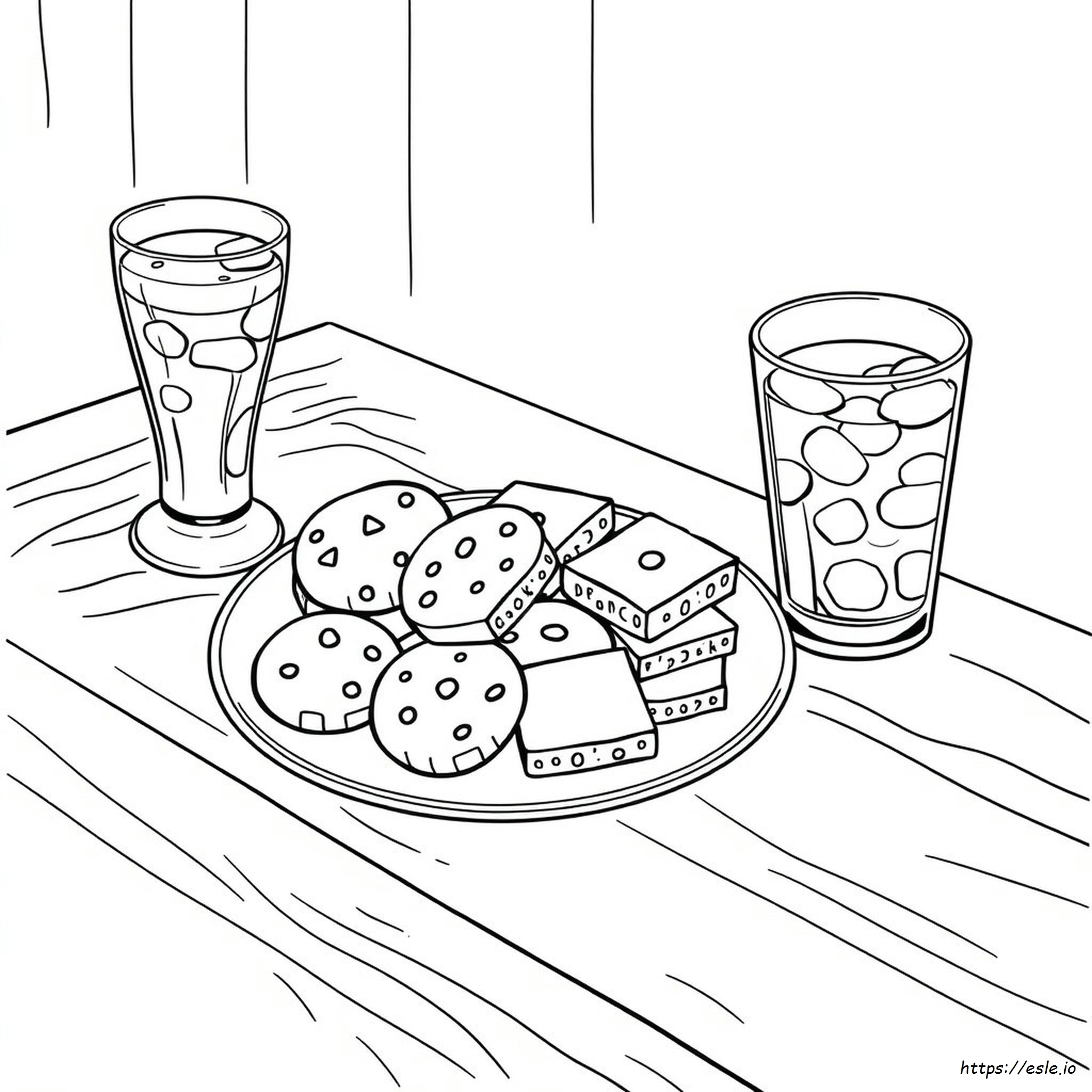 Brownie Coloring Pages