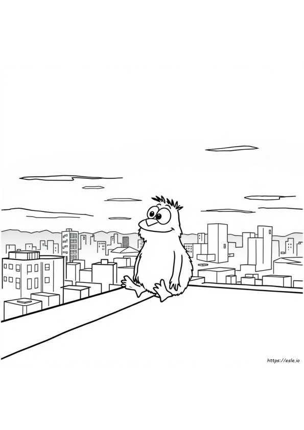 Oggy Gambar Mewarnai