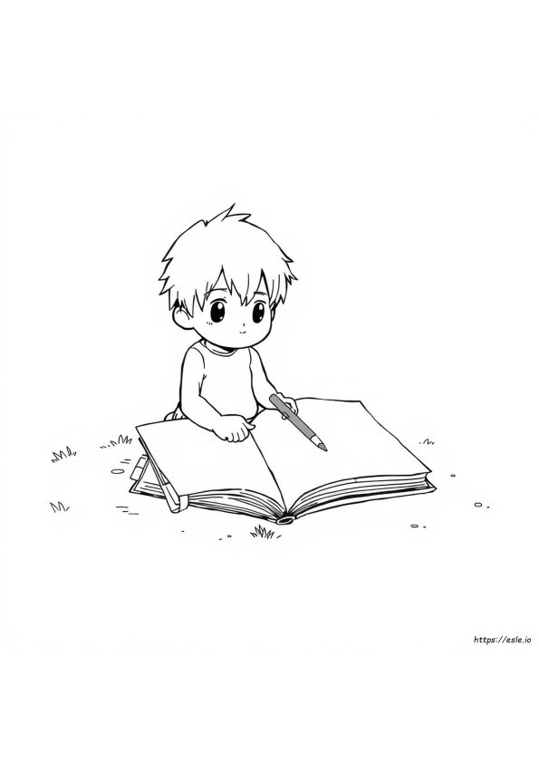 Mewarnai Gambar Manga