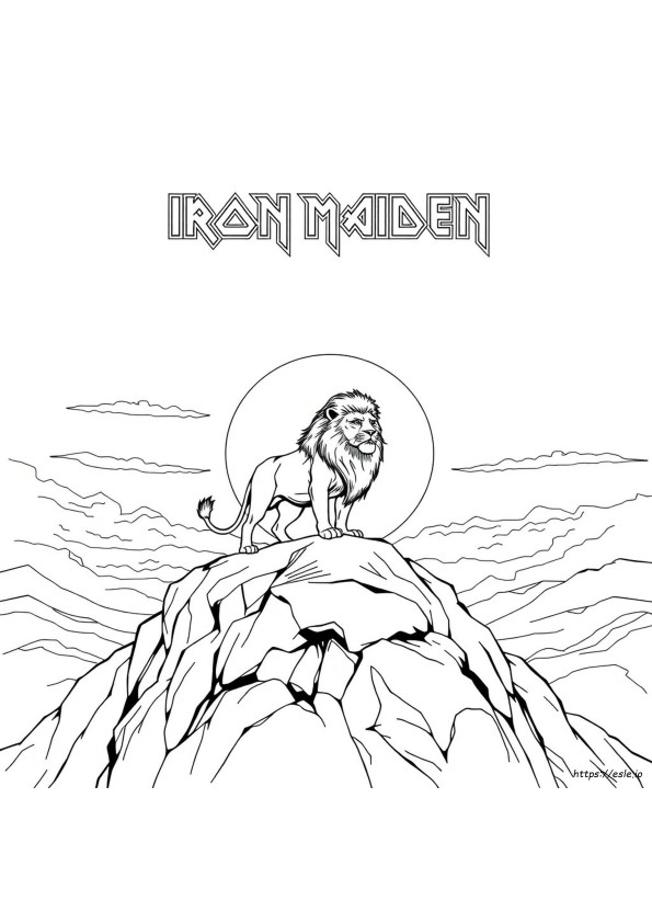 Iron Maiden: Livro De Colorir
