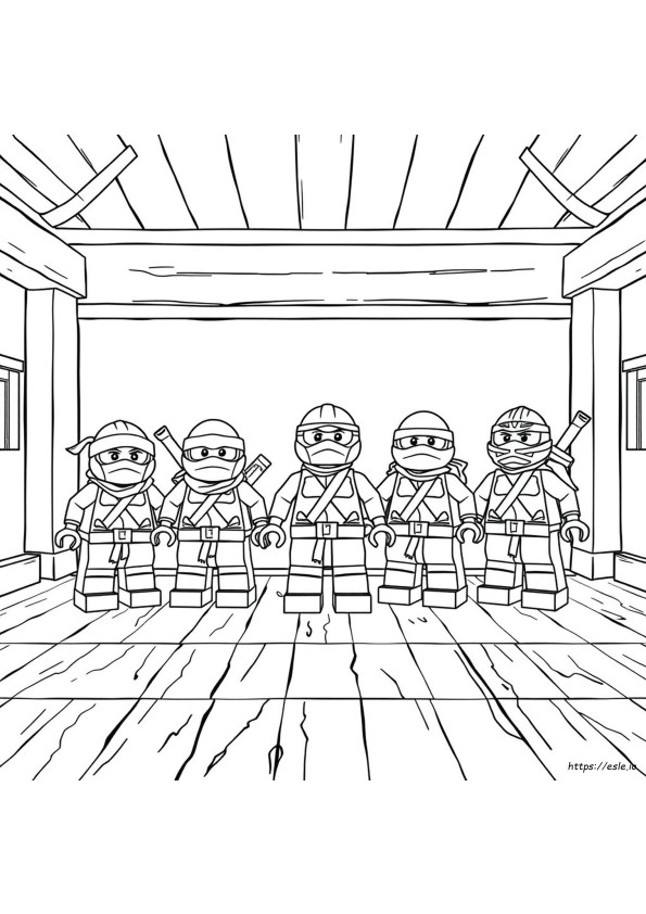 Ninja Turtle Ukuran Penuh Dapat Dicetak Gratis Gambar Mewarnai