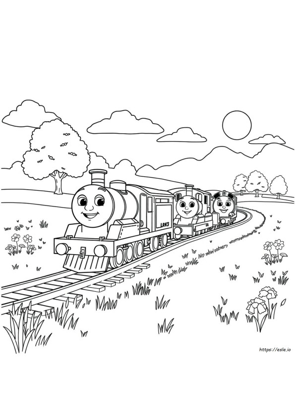 Chuggington De Colorat