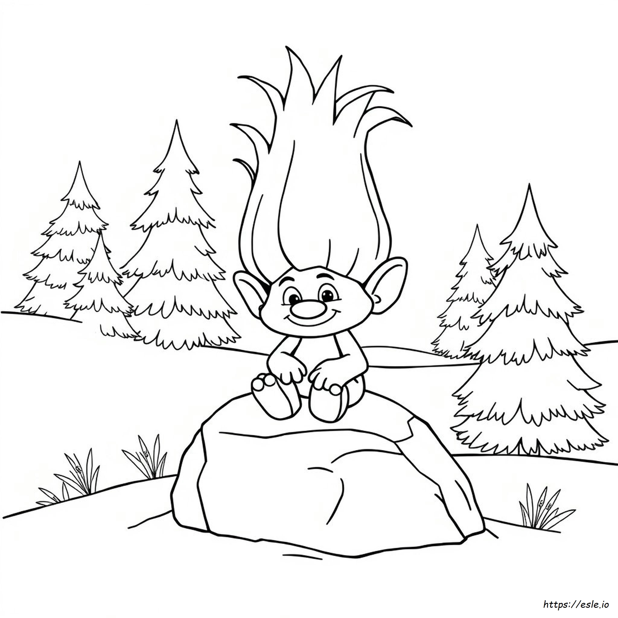 Trolls Immagini Da Colorare
