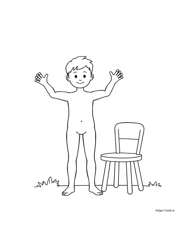 Gambar Mewarnai Tubuh Manusia Untuk Anak Prasekolah