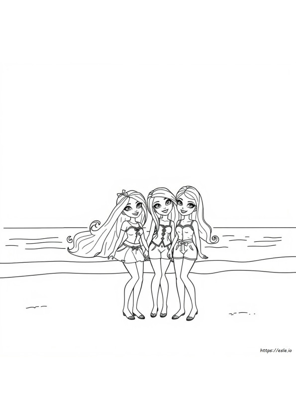 Bratz Da Colorare Per Bambini