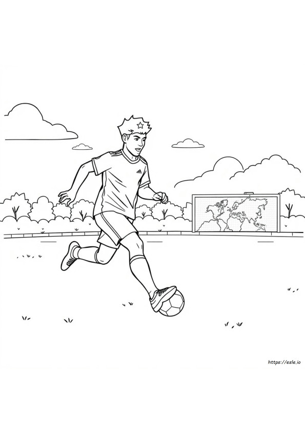 Gambar Mewarnai Sepak Bola Pdf