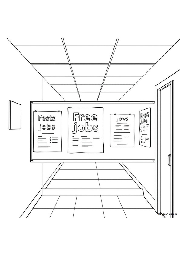 Lavoro Pagine Da Colorare Gratuite