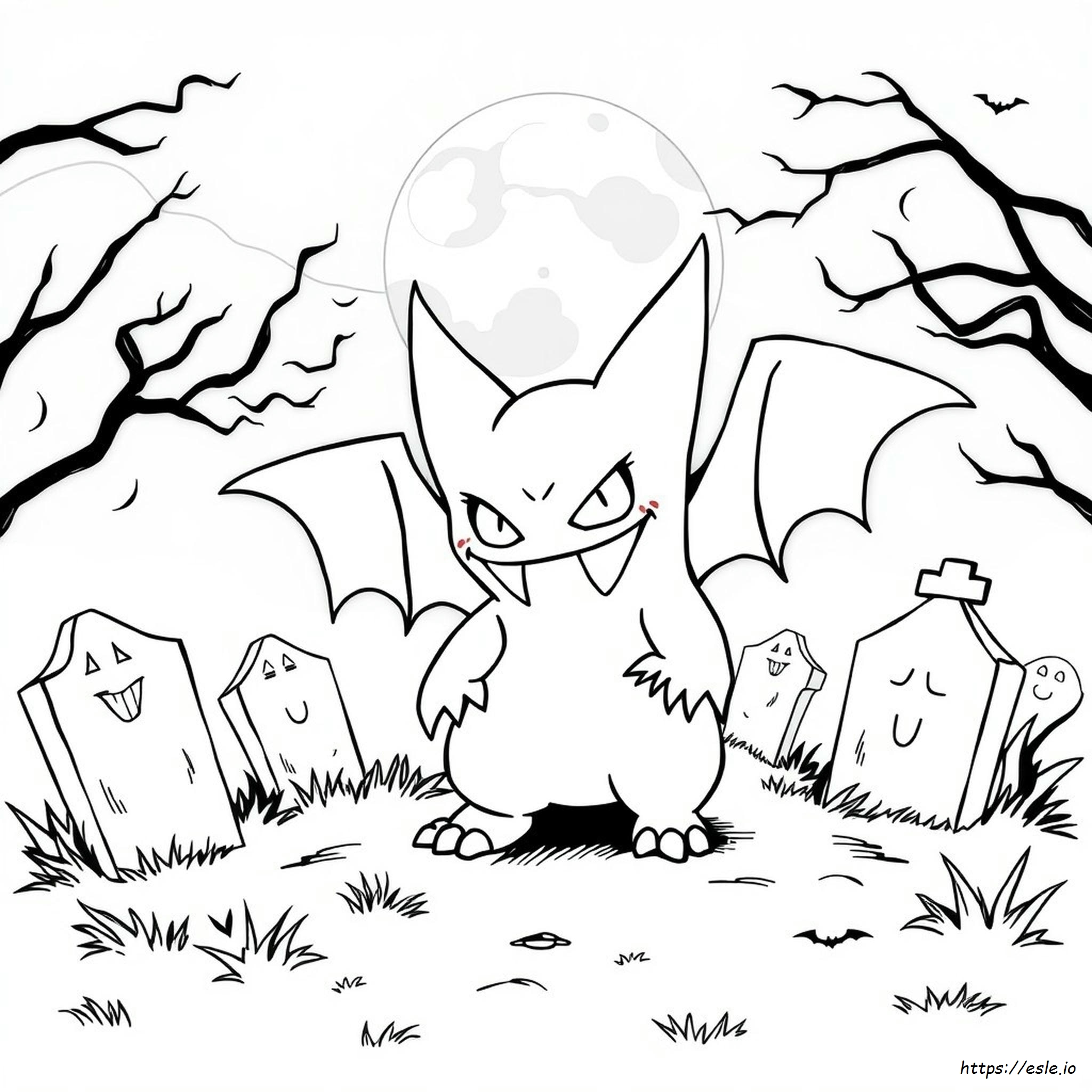 Gengar Pokémon Ausmalbilder