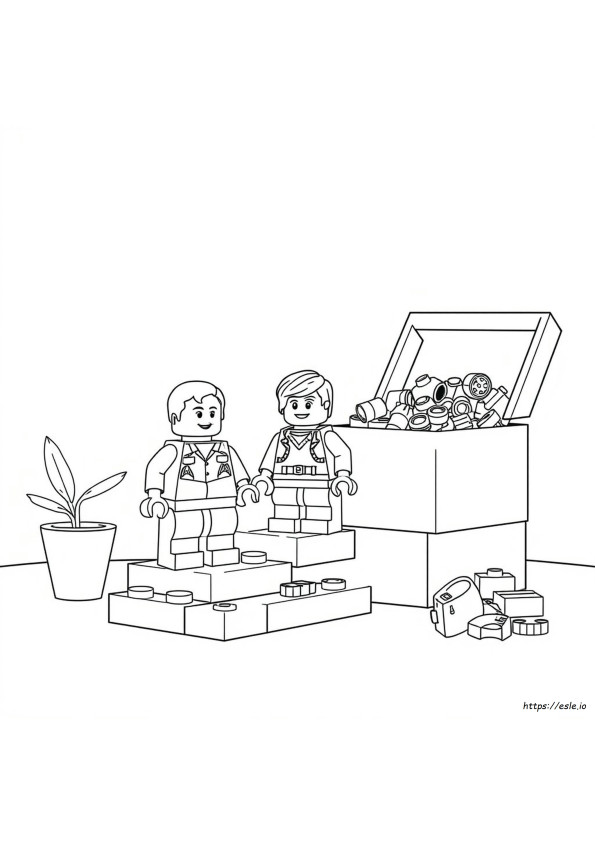 Lego Coloring Pages Pdf Free Download