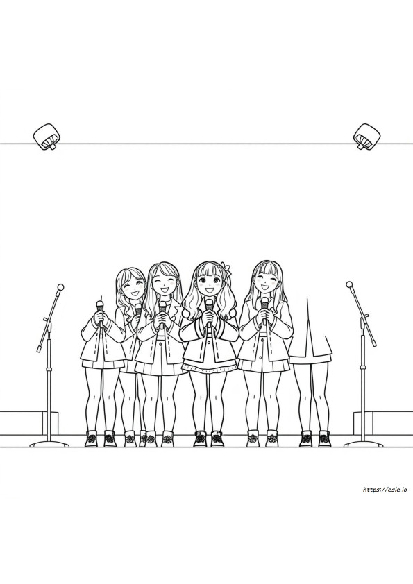 Blackpink Kleurplaten Tekenen Zo Schattig