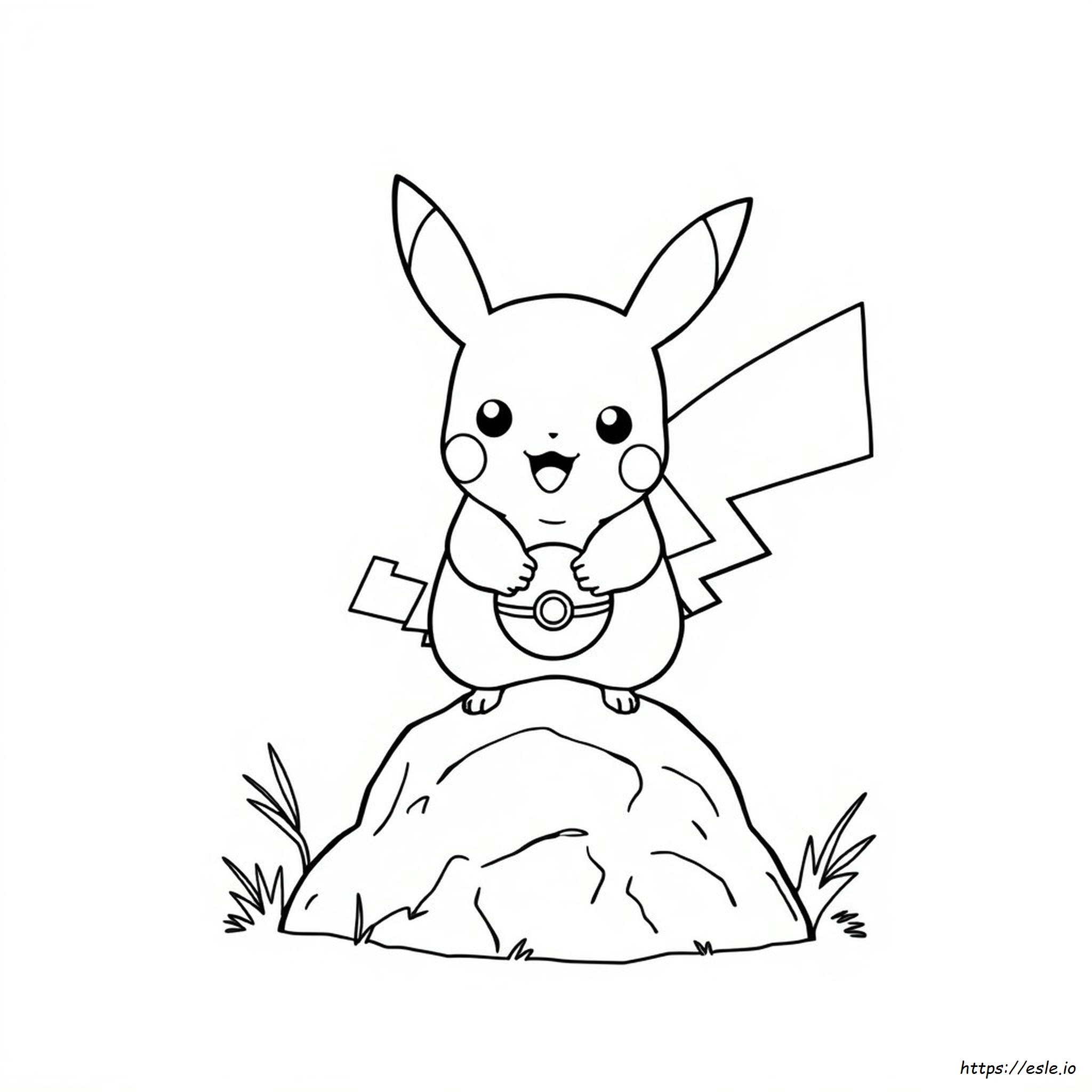 Immagini Da Colorare Di Simpatiche Carte Pokémon