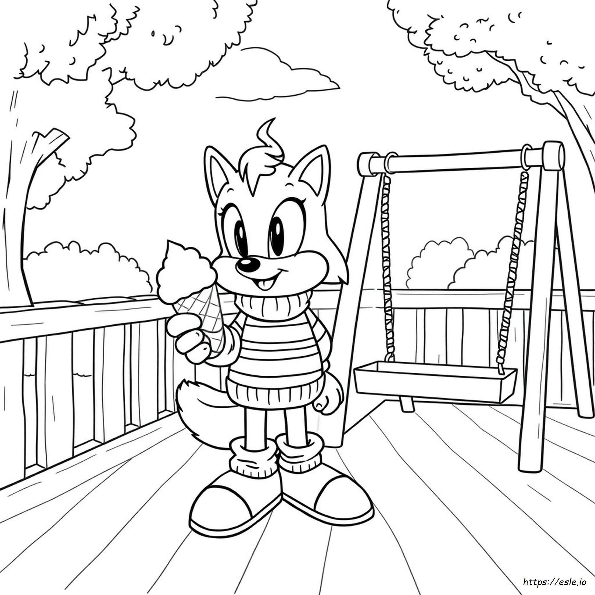 Sonic The Werehog Da Colorare