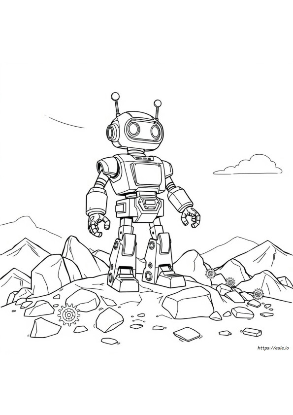 Robot Boyama Resimleri