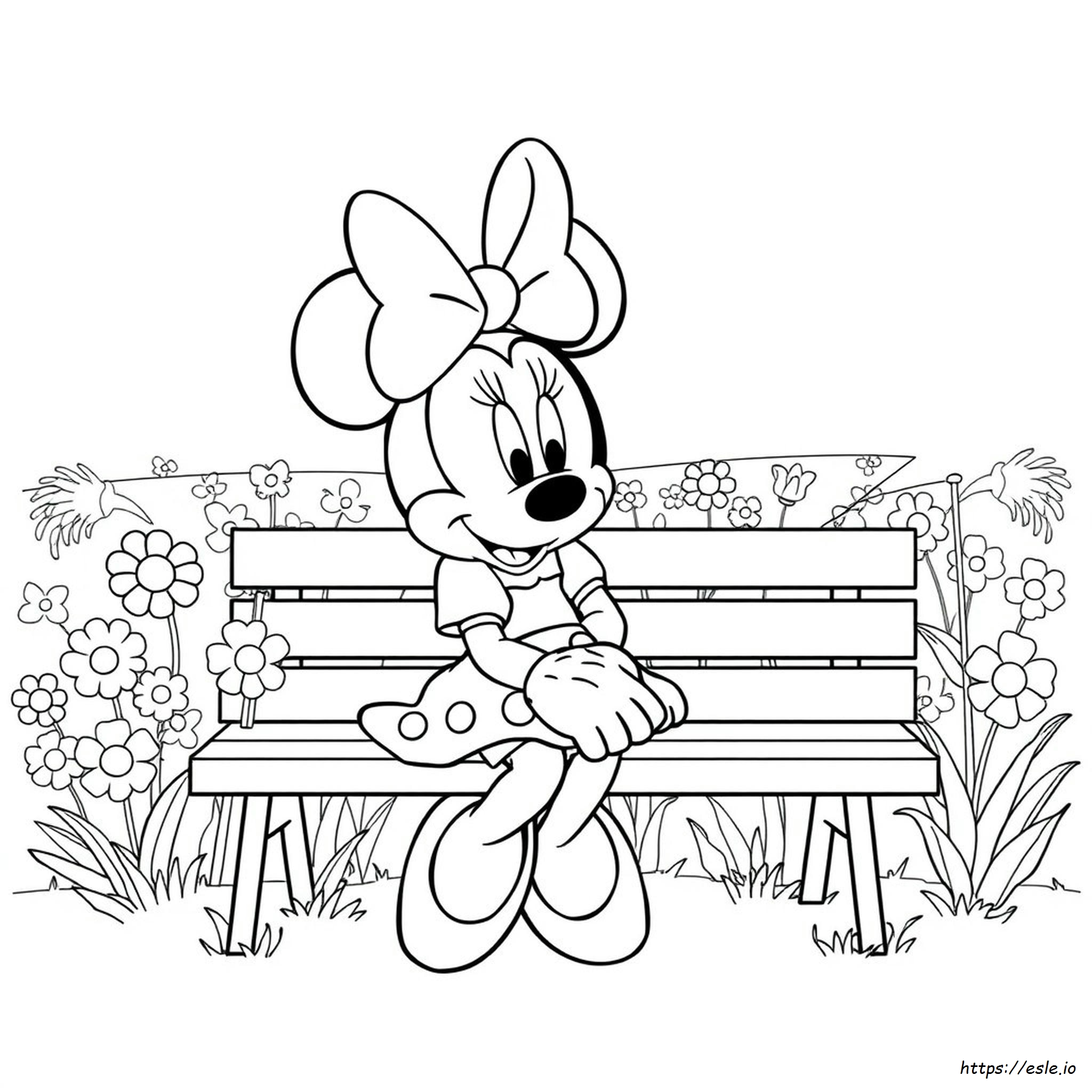 Coloriages À Imprimer De Minnie Mouse