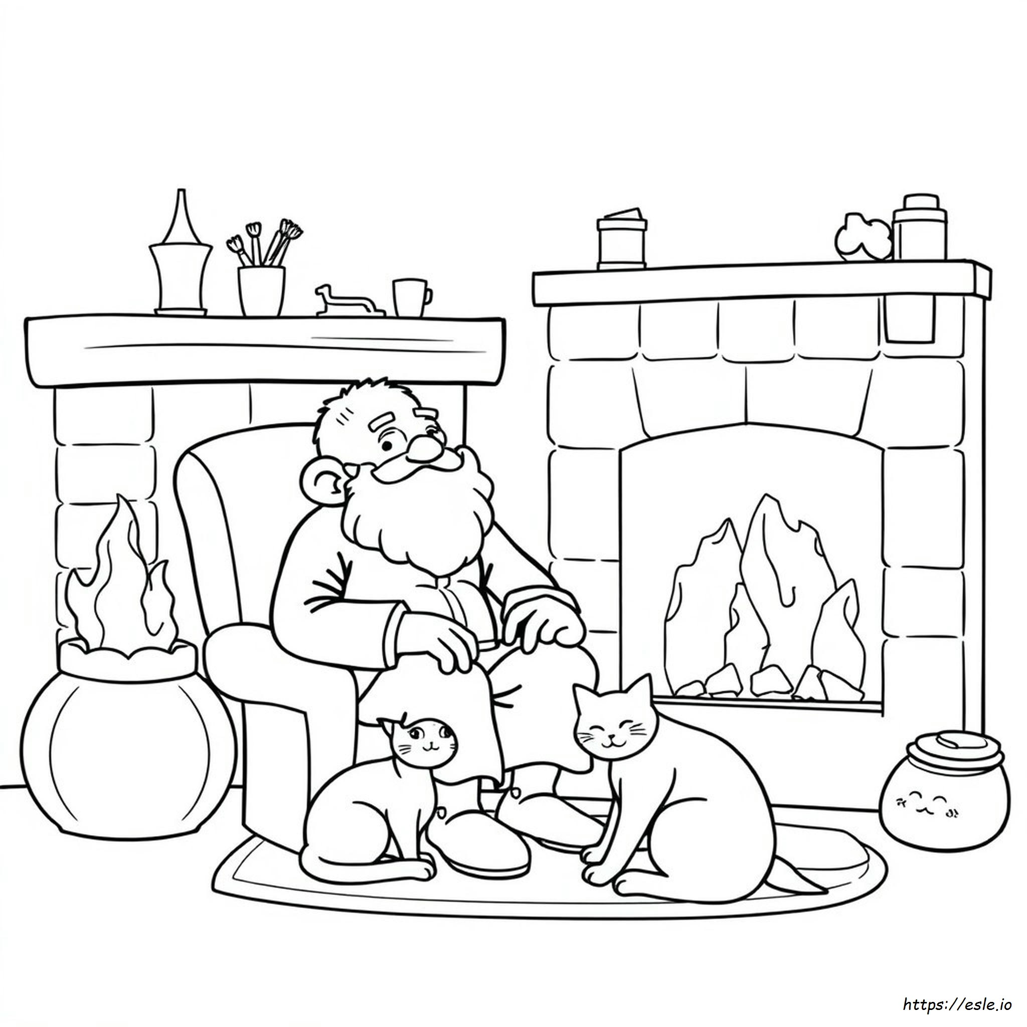 Coloring Pages Of Grandpa