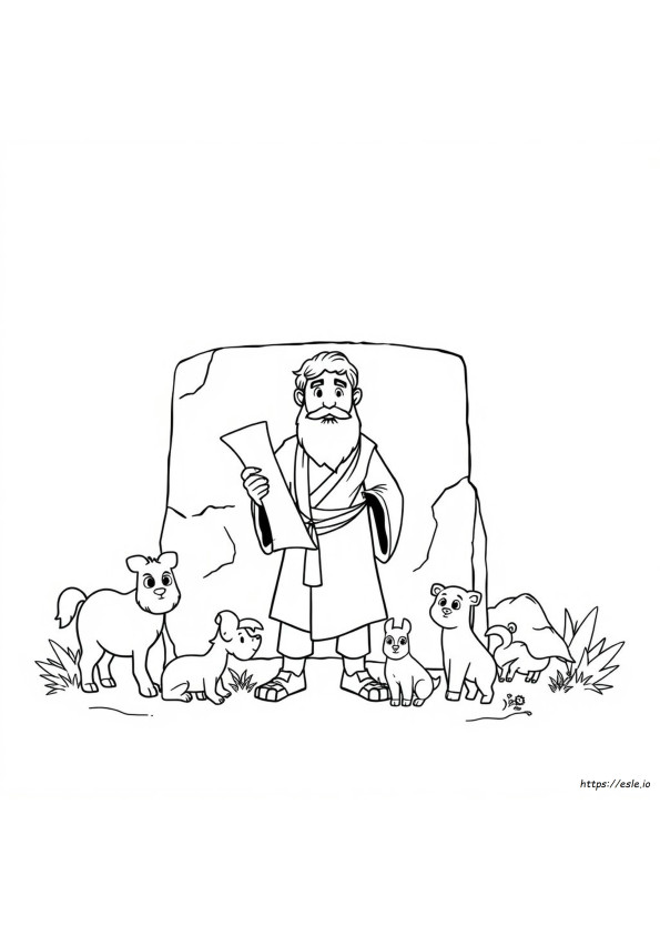 Kitab Daniel Gambar Mewarnai