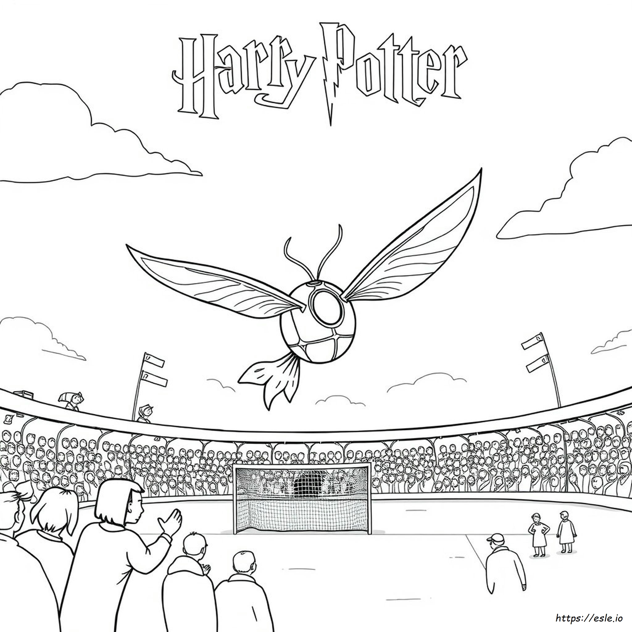Disegni Da Colorare Boccino D'oro Harry Potter