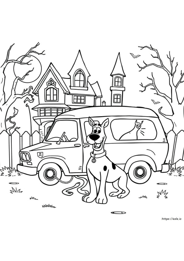 Disegni Da Colorare Di Scooby