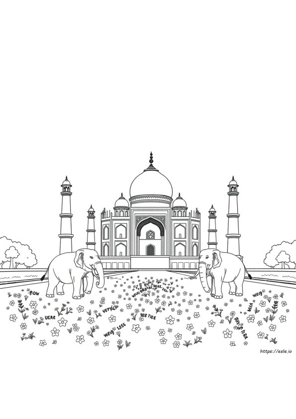Coloring Pages For India