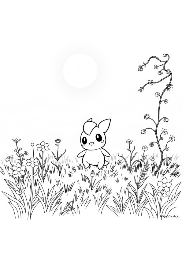 Oddish Pokemon Gambar Mewarnai