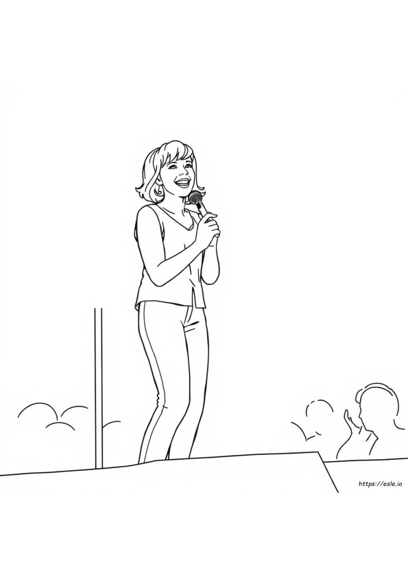 Carly Rae Jepsen Gambar Mewarnai
