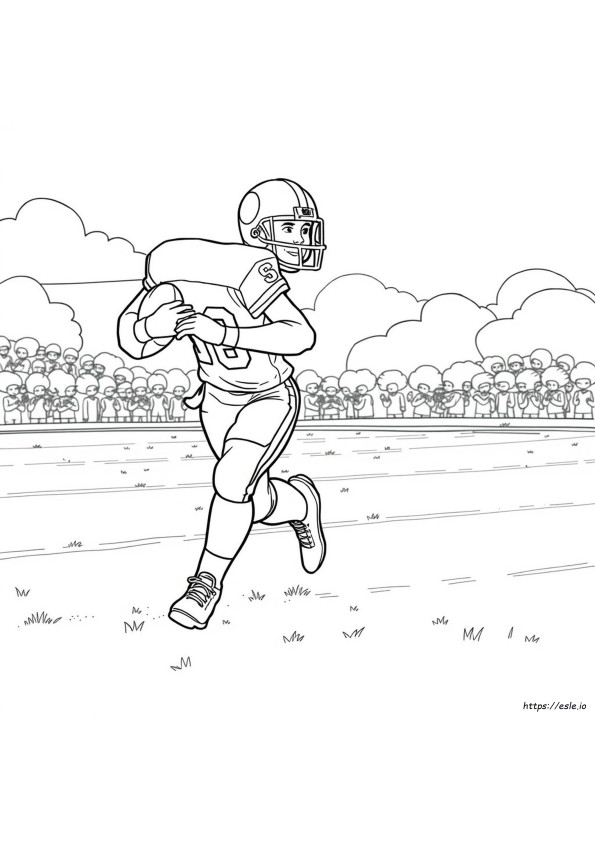 Emmitt Smith Gambar Mewarnai