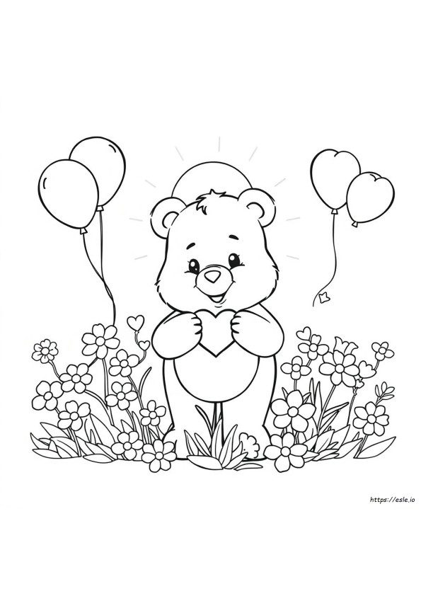 Care Bears Amor Para Colorear