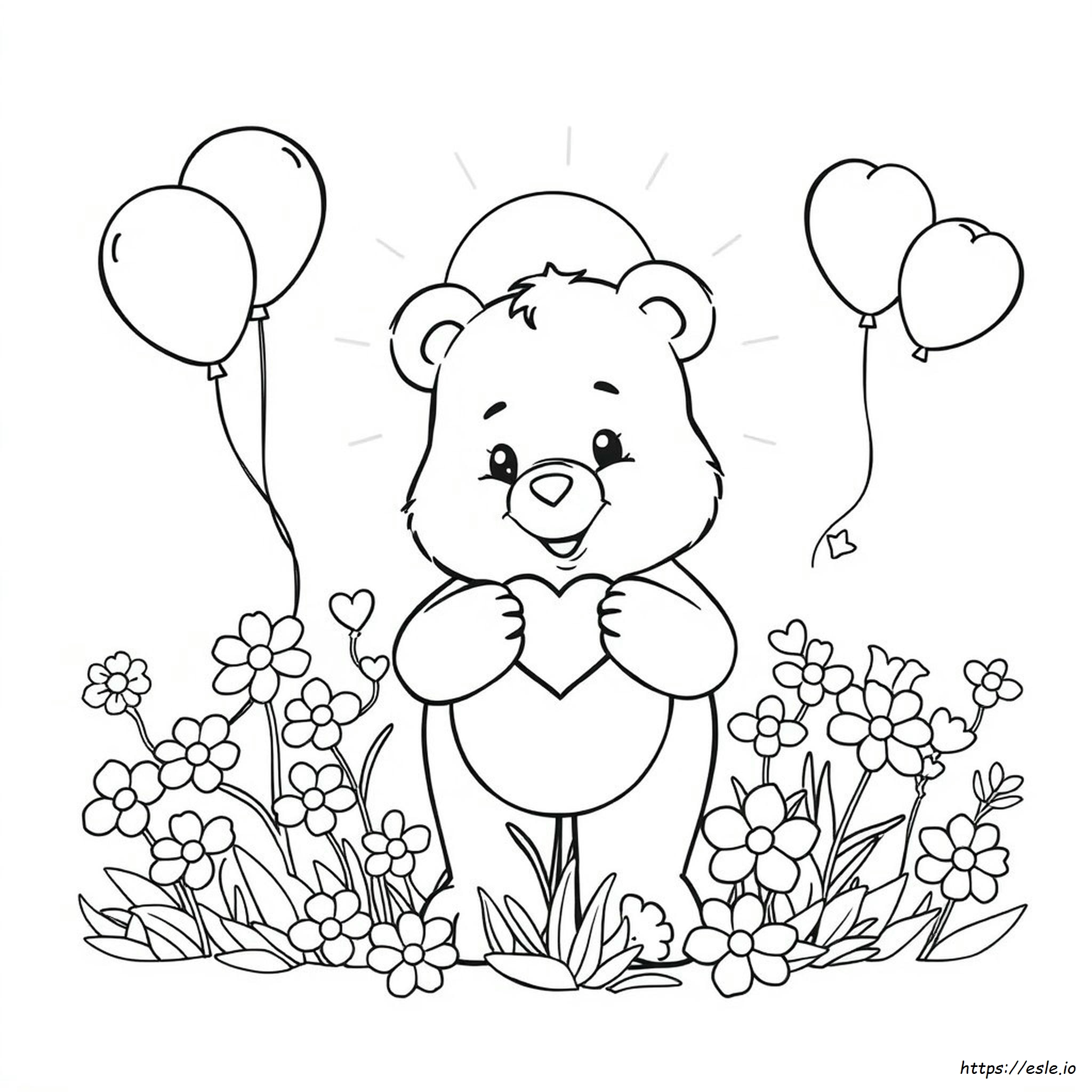 Care Bear Amore, Disegni Da Colorare