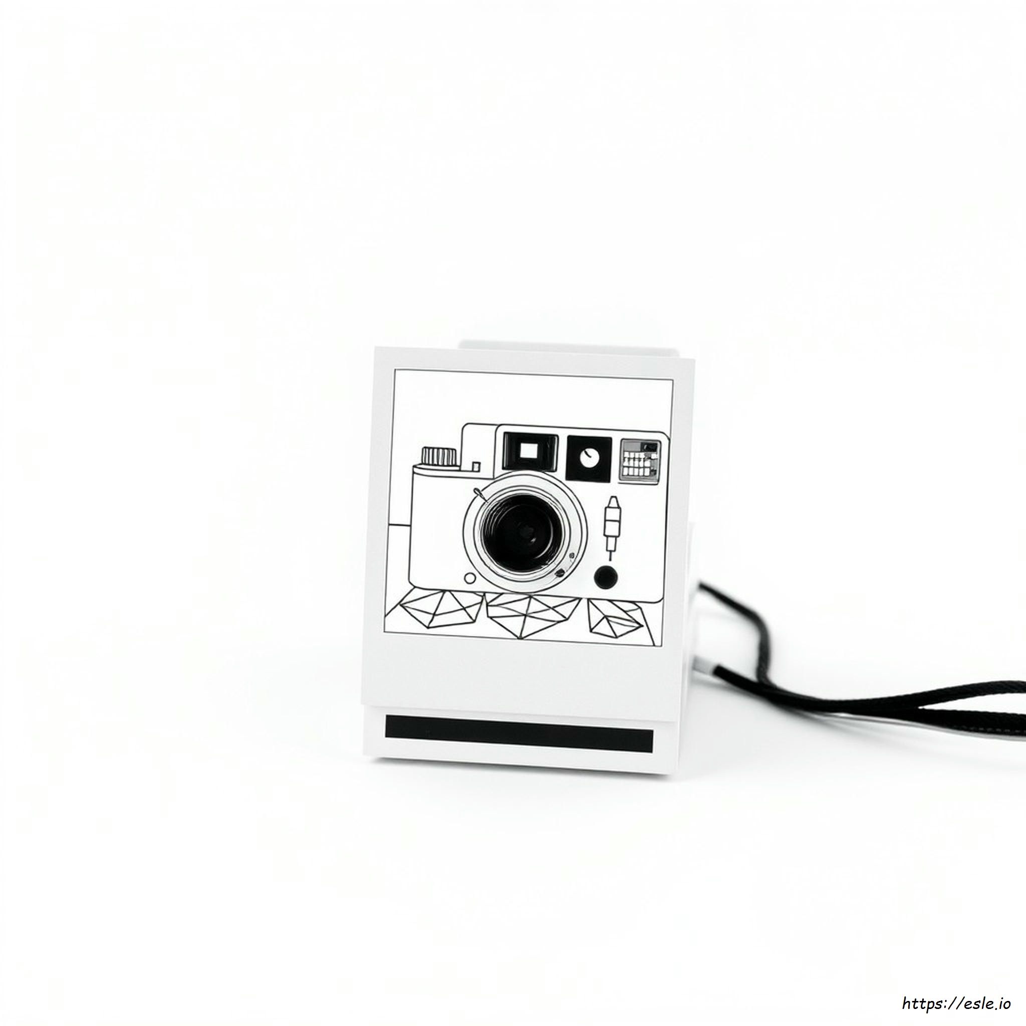 Foglio Calibrazione Colori Polaroid