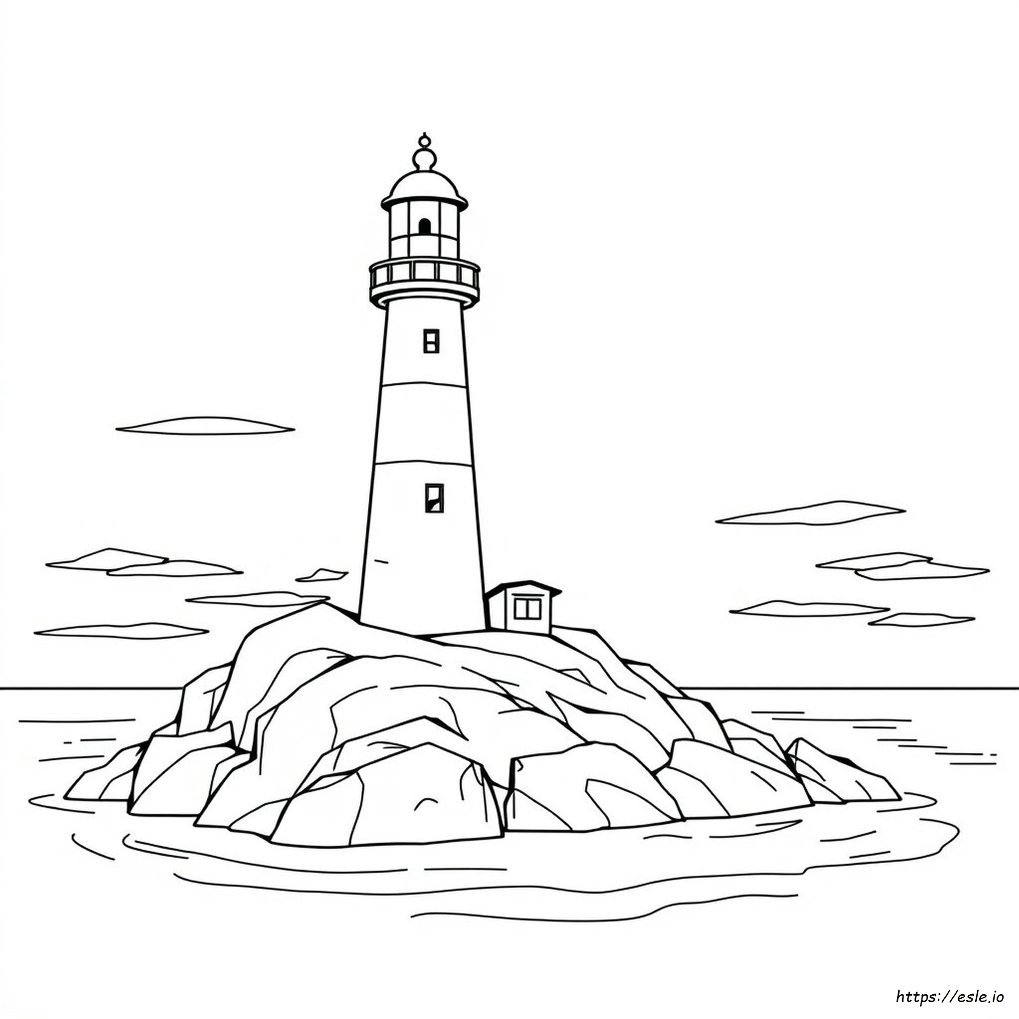 Lighthouse Coloring Pictures