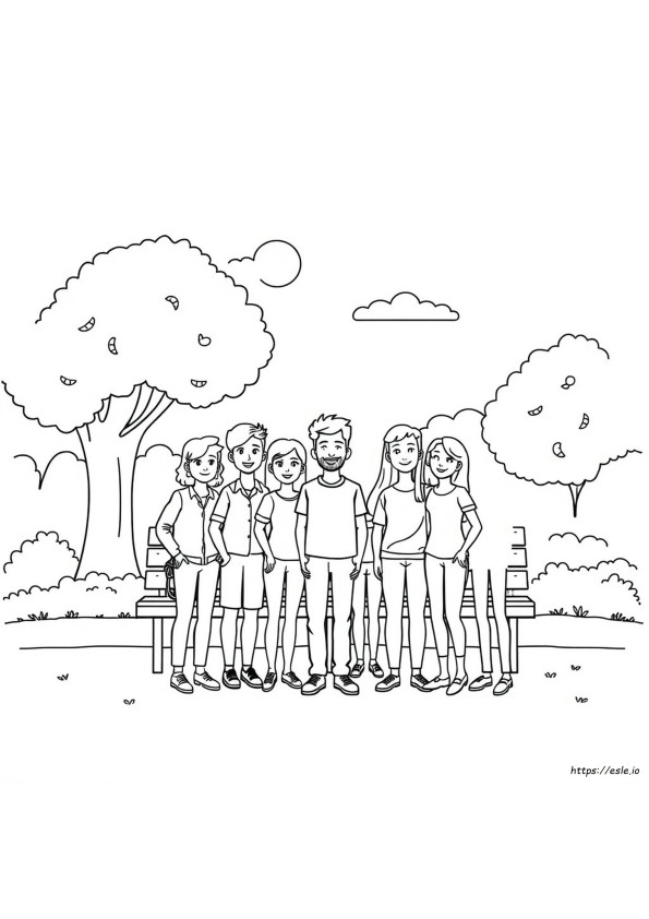 Gambar Mewarnai Orang